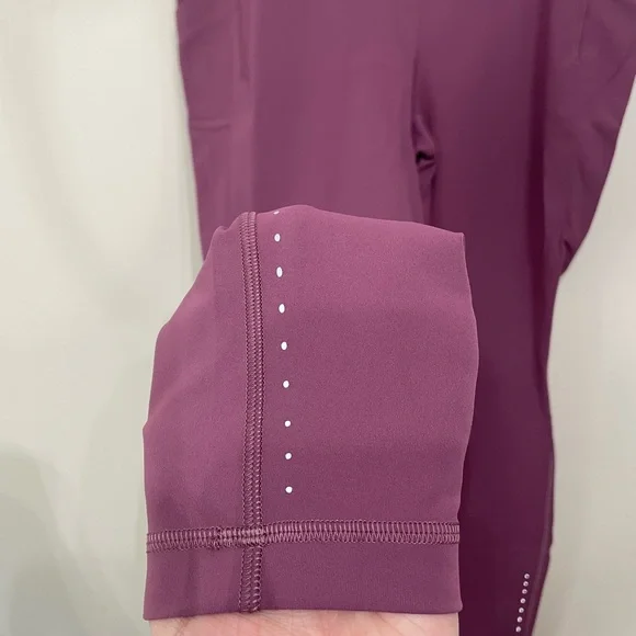 Lululemon Swift Speed High Rise Tight 28" Leggings Vintage Plum Mauve Womens 12 - Picture 3 of 11